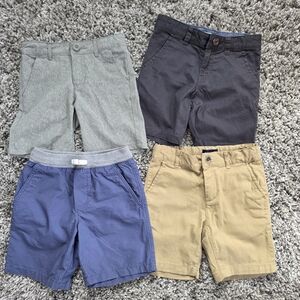 Bundle  Of 4 Pair Of Boy Shorts Childrens Place, Cat And Jack, Carters Size 5